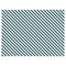 Placemat set of 4-Side Stripe Teal-46cm x 33cm