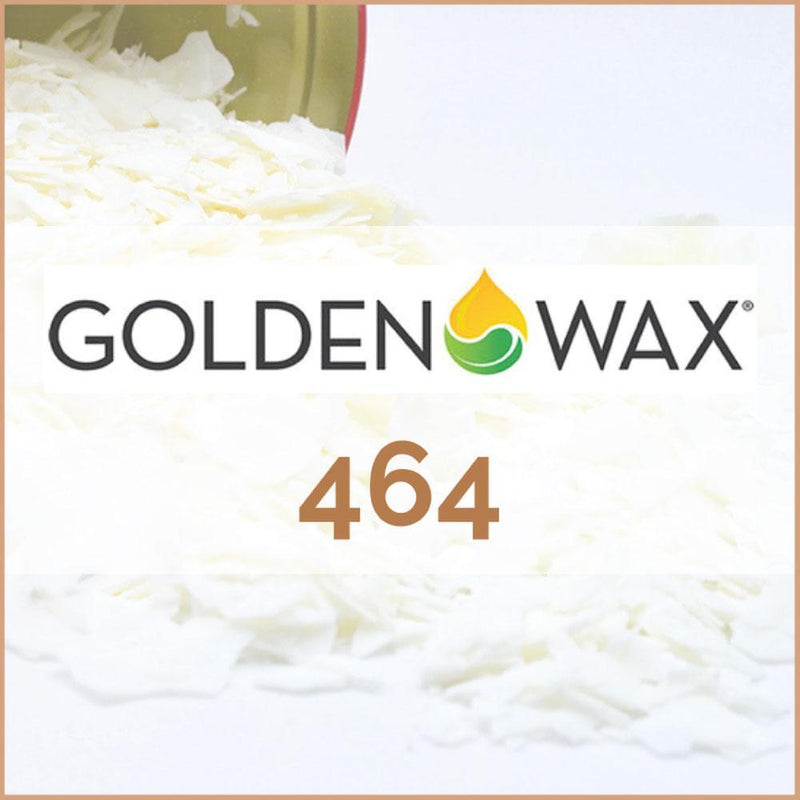 400g Golden 464 Soy Wax Flakes Bucket - 100% Pure Natural DIY Candle Melts Chips