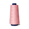 1x Pink Sewing Overlocker Thread - 2000m Hemline Polyester Overlocking Spools