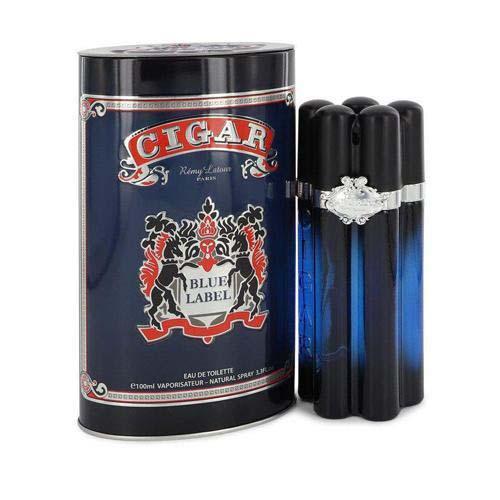 Cigar Blue Label 100ml EDT Spray for Men by Remy Latour
