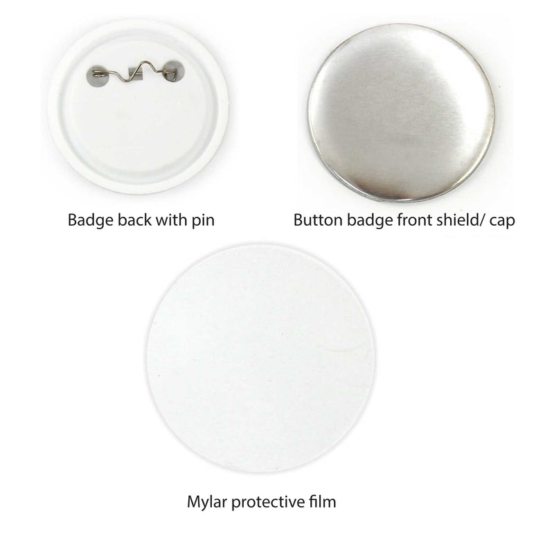 Button Badge Making Set 25mm - Maker + Mould + Badges