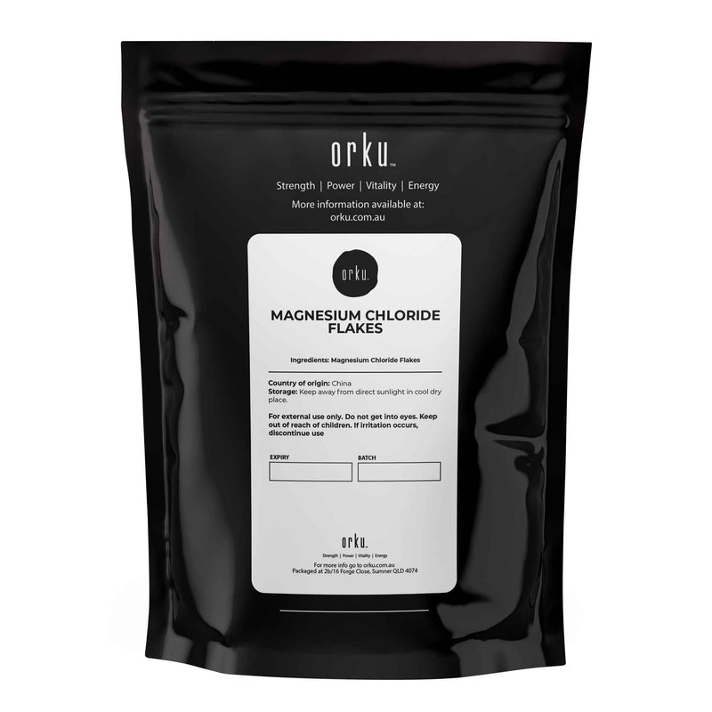 1Kg Magnesium Chloride Flakes Hexahydrate - Pure Food Grade Dead Sea Bath Salt