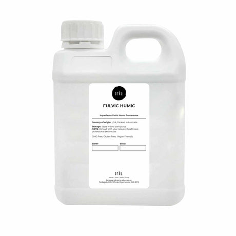 1L Organic Fulvic Humic Acid Liquid Concentrate - Mineral Nutrient Supplement