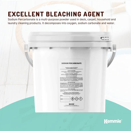 5Kg Sodium Percarbonate Tub - Eco Laundry Cleaner Brew Sanitiser Oxygen Bleach