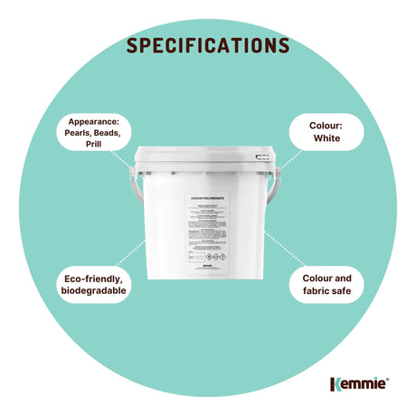 5Kg Sodium Percarbonate Tub - Eco Laundry Cleaner Brew Sanitiser Oxygen Bleach