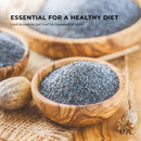 800g Poppy Seeds Bucket Blue Unwashed 100% Australian Food Cook Baking Mineral