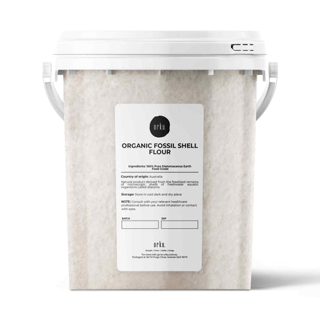 300g Organic Fine Diatomaceous Earth Tub - Food Grade Fossil Shell Flour Powder