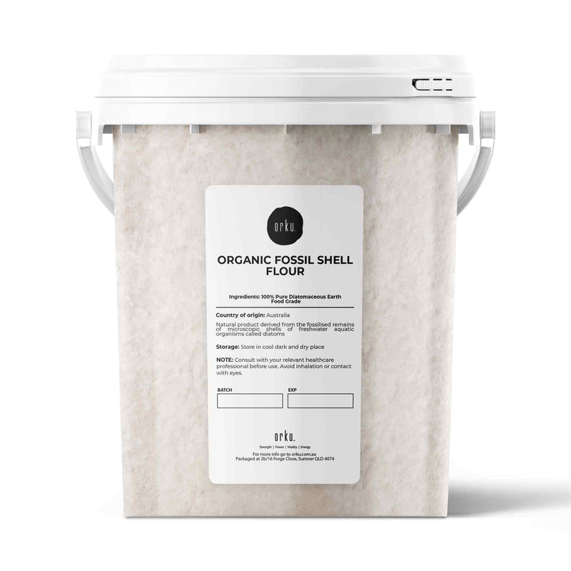 300g Organic Fine Diatomaceous Earth Tub - Food Grade Fossil Shell Flour Powder