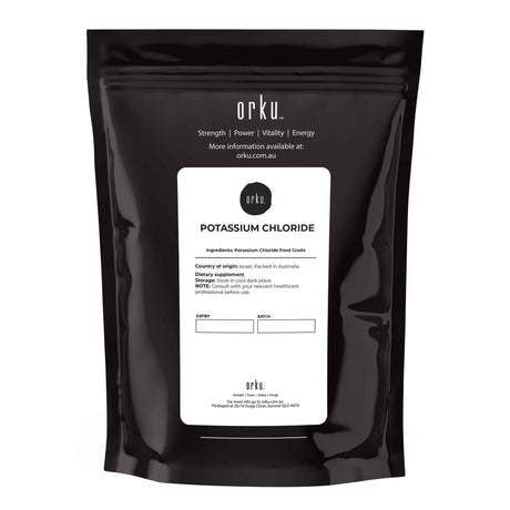 1Kg Potassium Chloride Powder - Pure E508 Food Grade Salt Substitute Supplement