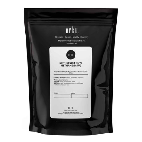 100g MSM Powder or Crystals - 99% Pure Methylsulfonylmethane Dimethyl Sulfone