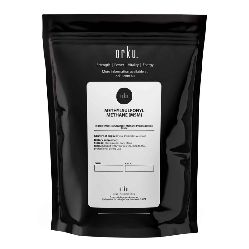 100g MSM Powder or Crystals - 99% Pure Methylsulfonylmethane Dimethyl Sulfone