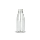 10x 300ml PET Juice Bottles + Tamper Evident Caps - Empty Plastic Recyclable Clear