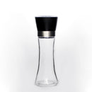 10x 180ml Glass Salt or Pepper Grinder 18cm - Adjustable Ceramic Core Tall Mill