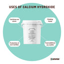 600g Food Grade Calcium Hydroxide Powder Tub FCC Hydrated Slaked Pickling Lime