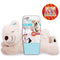 Puppy Warm Toy Bear Dog Heat Pack Comfort Plush Soft Toys Feeling Sleep Aid AFP