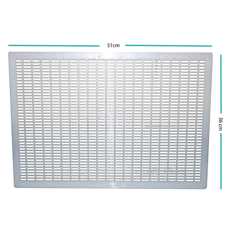 10x Frame Queen Bee Excluder For 8 Frame - Plastic 51x36cm Grill Trapper