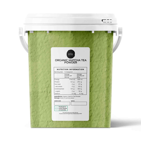 600g Organic Matcha Powder Tub Bucket Camellia Sinensis Green Tea Leaf