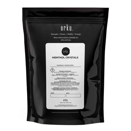 50g Menthol Crystals - Pharmaceutical Grade L-Menthol Mint Flakes C10H200