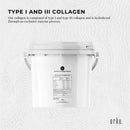 2.5Kg Collagen Powder Bucket - Bovine Protein Peptide Supplement Unflavoured