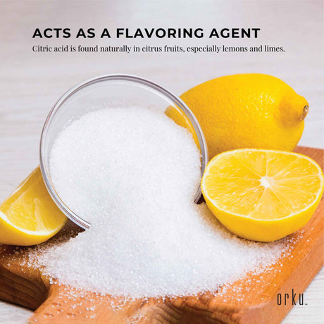 5Kg Citric Acid Powder - Food Grade Anhydrous GMO Free Preservative c6h807