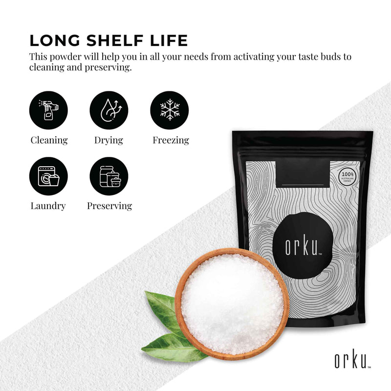 5Kg Citric Acid Powder - Food Grade Anhydrous GMO Free Preservative c6h807