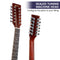 Karrera 12-String Acoustic Guitar with EQ - Natural