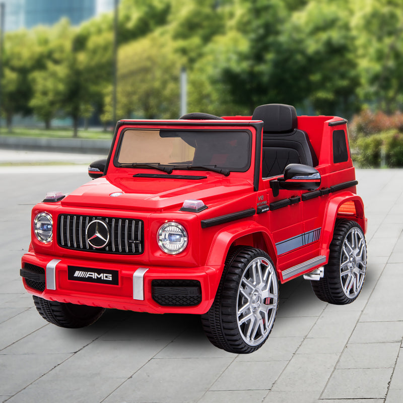 Kahuna Mercedes Benz AMG G63 Licensed Kids Ride On Electric Car Remote Control - Red