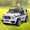 Kahuna Mercedes Benz AMG G63 Licensed Kids Ride On Electric Car Remote Control - White