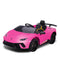 Kahuna Lamborghini Performante Kids Electric Ride On Car Remote Control by Kahuna - Pink