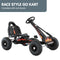Kahuna G95 Kids Ride On Pedal-Powered Go Kart - Black