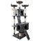 Furtastic 170cm Cat Tree Scratching Post - Dark Grey