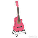 Karrera Childrens Acoustic Guitar Kids - Pink