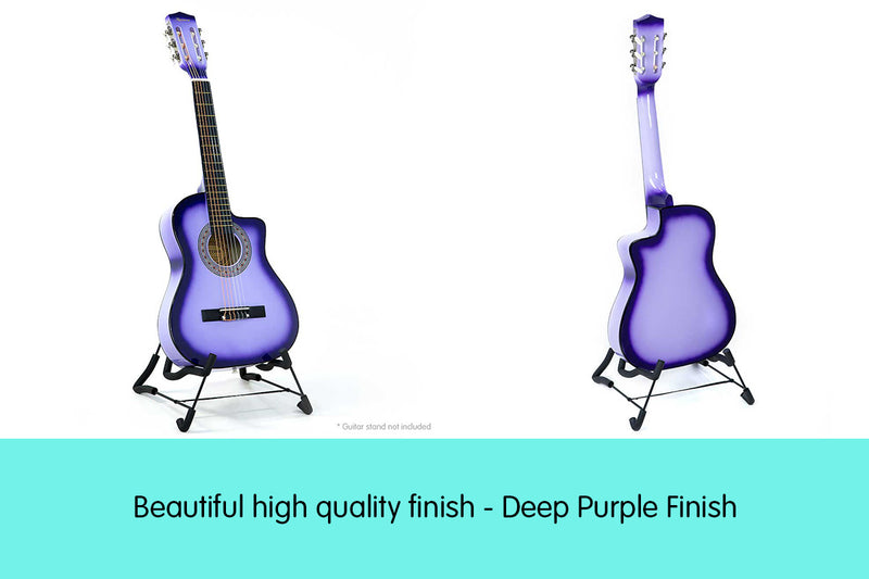 Karrera Childrens Acoustic Guitar Kids - Purple