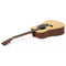 Karrera 38in Pro Cutaway Acoustic Guitar with guitar bag - Natural
