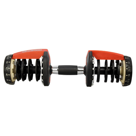 Powertrain 1x 24kg Adjustable Dumbbell