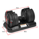 Powertrain 20kg Gen2 Home Gym Adjustable Dumbbell