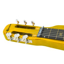 Karrera 29in 6-String Lap Steel Hawaiian Guitar - Metallic Gold