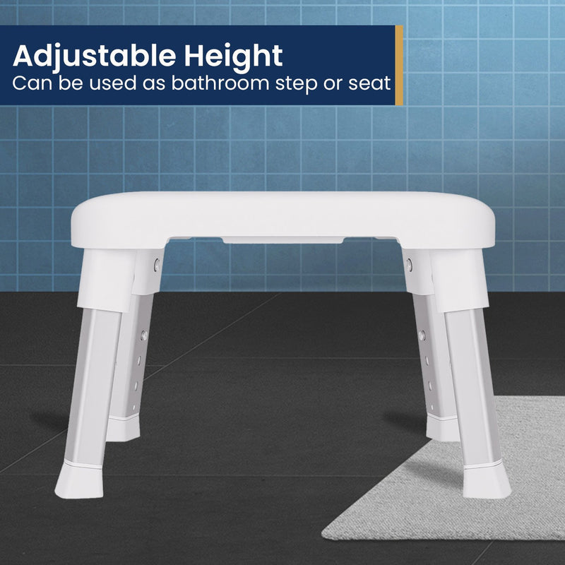 Evekare Deluxe Height-adjustable Bathroom Step