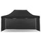 Wallaroo Gazebo Tent Marquee 3x4.5m PopUp Outdoor Black