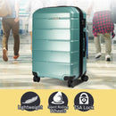 Olympus Artemis 24in Hard Shell Suitcase ABS+PC  Electric Teal