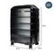 Olympus Artemis 28in Hard Shell Suitcase ABS+PC Jet Black