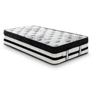 Laura Hill King Single Mattress Bed Size Euro Top 5 Zone Spring Foam 34cm