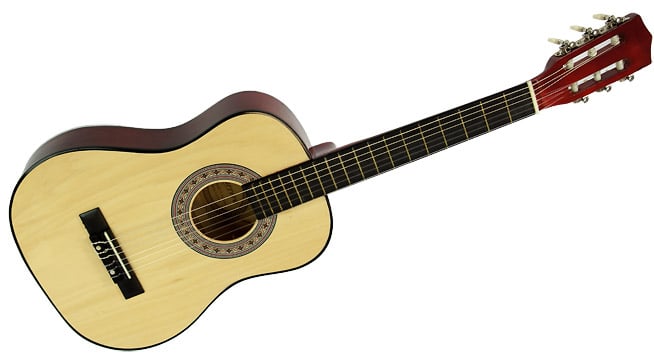 Karrera Childrens Guitar  Wooden 34in Acoustic - Natural