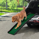 Furtastic Foldable Plastic Dog Ramp with Synthetic Grass