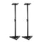 Karrera Adjustable Floor Speaker Stand Surround Sound - Black