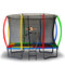 Kahuna 8ft x 11ft Outdoor Rectangular Trampoline With Safety Enclosure