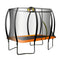 Kahuna 6ft X 9ft Trampoline Free Safety Net Spring Pad Cover Mat Ladder Basketball Set