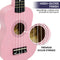 Karrera 21in Ukulele - Pink