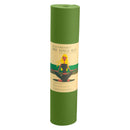 Powertrain Eco-friendly Dual Layer 6mm Yoga Mat | Olive | Non-slip Surface And Carry Strap For Ultimate Comfort And Portability