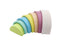 CALM & BREEZY WOODEN STACKING RAINBOW VINTAGE